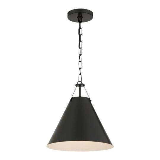 Lámpara de araña americana de un solo cabezal con barra simple