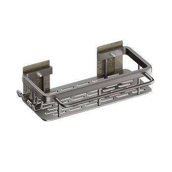 No-punch bathroom storage rack | over 16,000 additional purchases