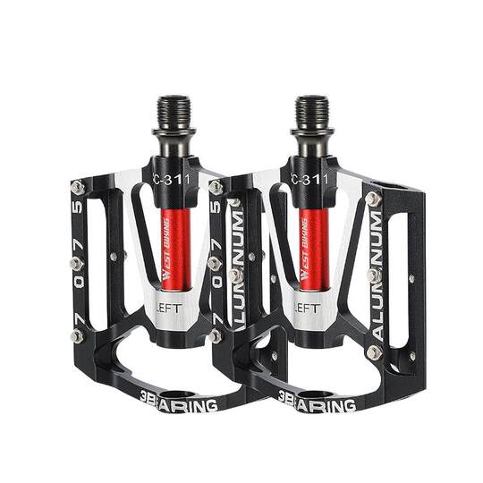West Rider Bicycle Pedal Three Pelin Aluminum Alloy