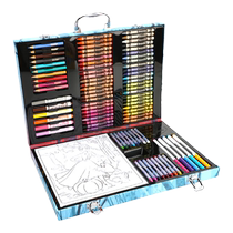 Crayola – pinceau créatif de peinture pour enfants ensemble de peinture artistique pour filles ensemble de Collection la reine des neiges cadeau pour la journée des enfants