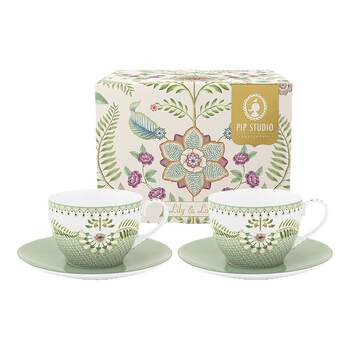 Pipstudio vines lily coffee cup disc pot