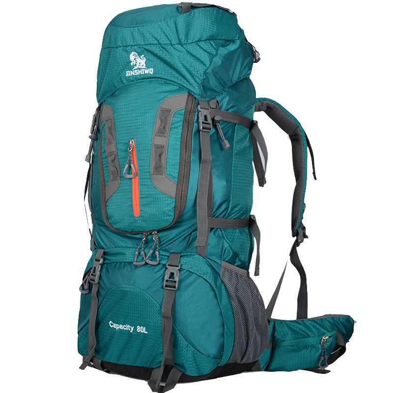 Outdoor backpack professional mountaineering bag waterproof 80 large capacity