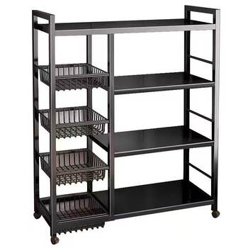Kitchen storage rack high carbon steel modern simple