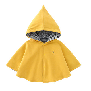 Baby windproof small coat children men and women hug quilt baby foreign style cloak cloak spring and autumn winter go out to keep out the wind