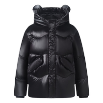Bosideng Childrens Down Jacket Baby Girl Down Jacket Childrens Three-Proof Unisex Mid-Length Winter Jacket