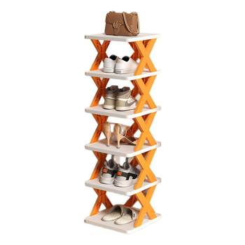 Shoe storage rack space-saving and durable storage rack