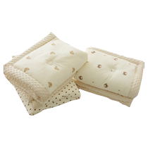 Baby quilt pure cotton autumn and winter thick newborn baby beanie comfort quilt universal gauze cover blanket