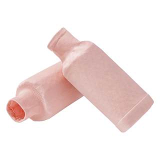 黑色隐形袖套女短办公室儿童好看短款套羽绒服护袖袖子防脏男套袖