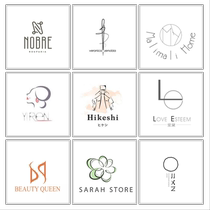 Clothing logo store name lgoo childrens clothing beauty and skin care products training poster manicure and eyelashes beauty industry louhou