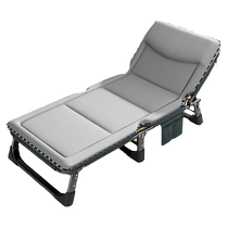 Folding sheet single bed office lunch break artifact adult home single recliner hospital escort portable camp bed