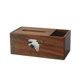 Hanshanju hand-painted walnut living room solid wood tissue box