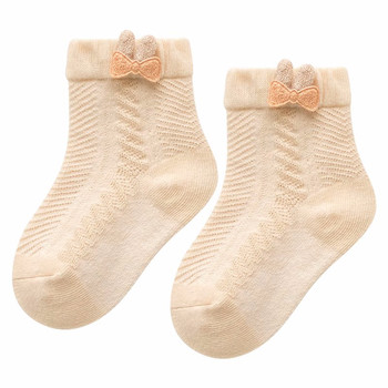 ຖົງຕີນເດັກນ້ອຍ Summer Thin Cotton Mesh Newborn Baby Toddler Baby Socks Legs Fat Baby Socks