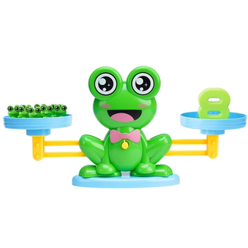 Children's frog scale toy educational digital thinking training parent-child interactive game for boys and girls aged 3 to 6 years old