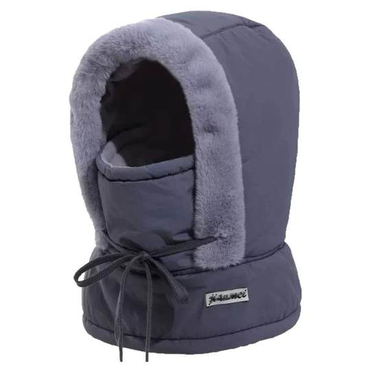 Gorro Lei Feng cálido de invierno con terciopelo y engrosamiento.