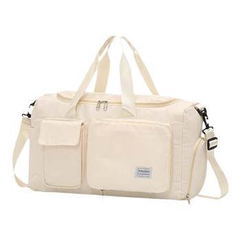 Foldable travel bag luggage bag dry and wet separation
