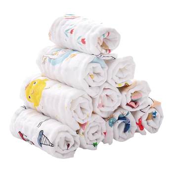 Children's face towel pure cotton gauze baby special