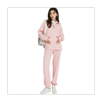 Miduli maternity wear autumn suit casual sports sweatshirt spring and autumn tops maternity pants two-piece set spring and autumn