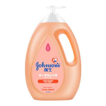 Johnson & Johnson Baby Peach Care ເຈວອາບນໍ້າເດັກເກີດໃໝ່ ແຊມພູ ແລະ ອາບນໍ້າ ເຈວອາບນໍ້າຂອງແທ້ສອງໃນໜຶ່ງດຽວ