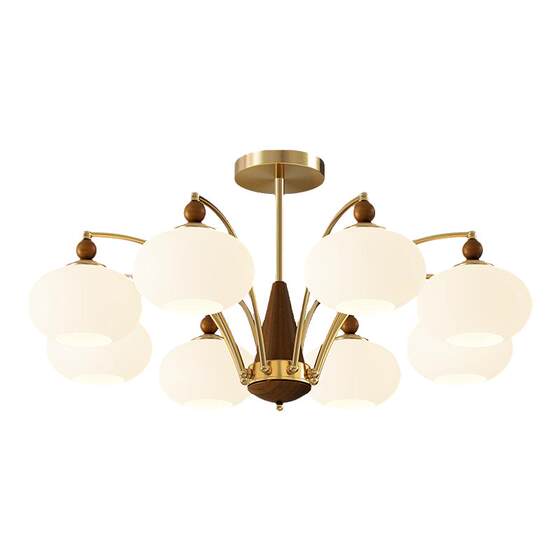 Zhiyu living room cream style living room chandelier