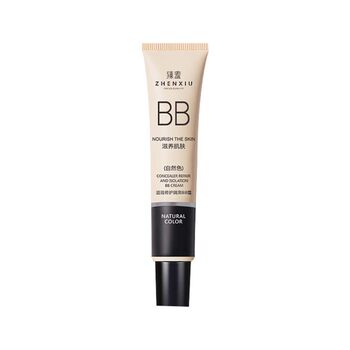 Zhenshy isolation cream bb cream brightens skin tone liquid foundation concealer three-color liquid foundation ເນື້ອຄຣີມແຕ່ງໜ້າຕິດທົນດົນ ບໍ່ລົບອອກ