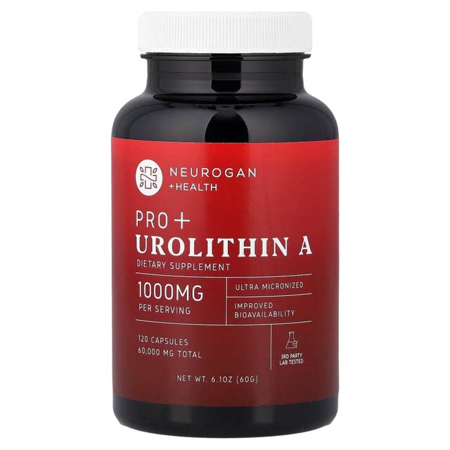 Neurogan Health Pro+ Urolithin ການສ້ອມແປງກ້າມຊີ້ນ ສຸຂະພາບກະດູກ ສຸຂະພາບສະໝອງ ສ້ອມແປງຫຼັງອອກກຳລັງກາຍ
