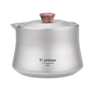 Titanium craftsman outdoor pure titanium travel tea set set