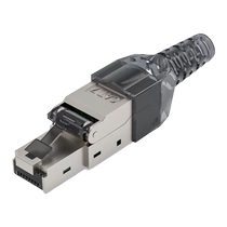 Zhefan pressure-free crystal head ultra-5 6 7 7 tool-free crimping network cable home-free 10G crystal head