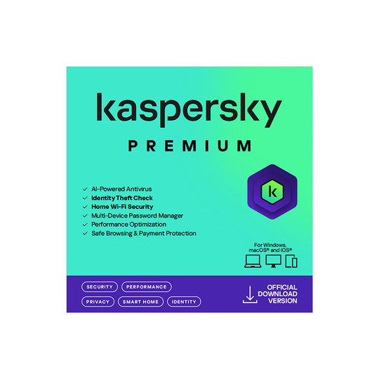 Kaspersky Antivirus Software Preferred Version 1 Device 2 Years