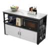 Rongkangxuan slate modern minimalist kitchen shelf