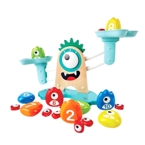 Hape Great Eye Monster Digital Balance Children Math Puzzle Enlightenment Toy Baby Balance Game Thinking Training