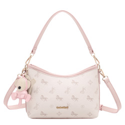 Hong Kong Brand Pegasus Pea Bag Women's 2026 New Model Single Shoulder Crossbody Bag High-End Niche Commuter Underarm Bag