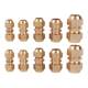 Flare type copper pipe joint air conditioning pipe interface