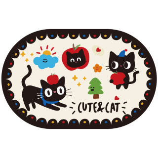 卫生间吸水地垫浴室防滑脚垫硅藻泥厕所门口垫子踏脚垫地毯速干