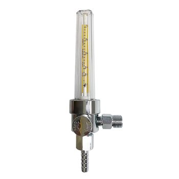 Flow meter 1L-50 square tube micro flow 100 liter large gas output gas pressure reduce valve argon oxygen carbon dioxide square tube