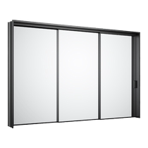 Deli Panoramic Door Sliding Living Room Partition Door Bedroom Door Narrow Side Toilet Bathroom Kitchen Door Customized Q1 Deposit