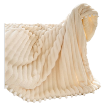 Lamb velvet blanket winter thickened office nap air-conditioned sofa blanket nap shawl coral velvet throw blanket