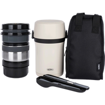 (Self-operated) THERMOS Thermos Insulated Lunch Box Japanese Stainless Steel Lunch Box for Male and Female Students TKLH