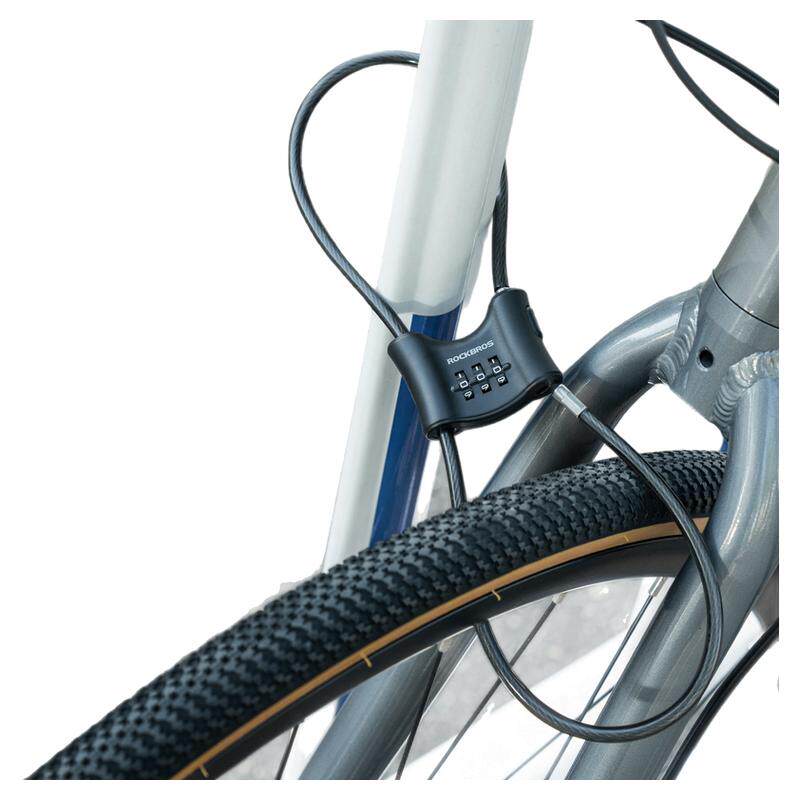 Rock Brothers bicycle lock password anti-theft