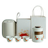 Small travel tea set portable outdoor camping