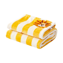 Mercury Home Textiles Infant Class A Cloud Velvet Blanket Childrens Blanket Cartoon Printed Blanket Warm Air Conditioning Blanket 24 New Products