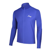 Volandi autumn and winter sports running long-sleeved marathon track and field training quick-drying stand-up collar zipper top for men and women