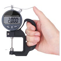 Micrometer thickness gauge digital display thickness gauge high-precision thickness gauge wall thickness measurement paper film thickness caliper