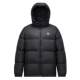 Camel hooded short little red book down jacket