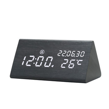 Alarm clock silent luminous electronic desk clock bedside clock