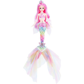 Mermaid princess doll set toy little girl children's simulation oversized girl doll 2026 new