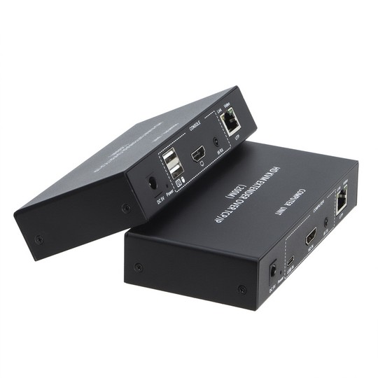 Hdmi extender keyboard and mouse KVM network cable transmission 200M