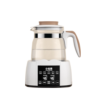 Constant temperature boiling water hot water electric heating household insulation integrated fully automatic tea-making glass kettle
