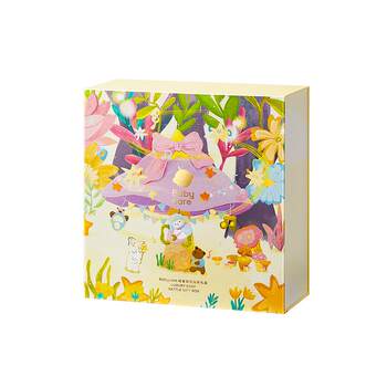 Babycare light luxury double-layer rattle newborn baby meeting gift box toy baby gift one-month-old gift