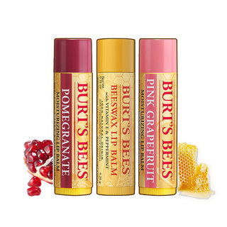 美国伯特小蜜蜂皇牌润唇膏保湿滋润无色口红秋冬男女儿童可用