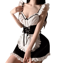 Small Chest Romance Lingerie Sexy-free Dating Warrior Maid Uniform Maid Uniform Dress Suit Seductive Sleepwear